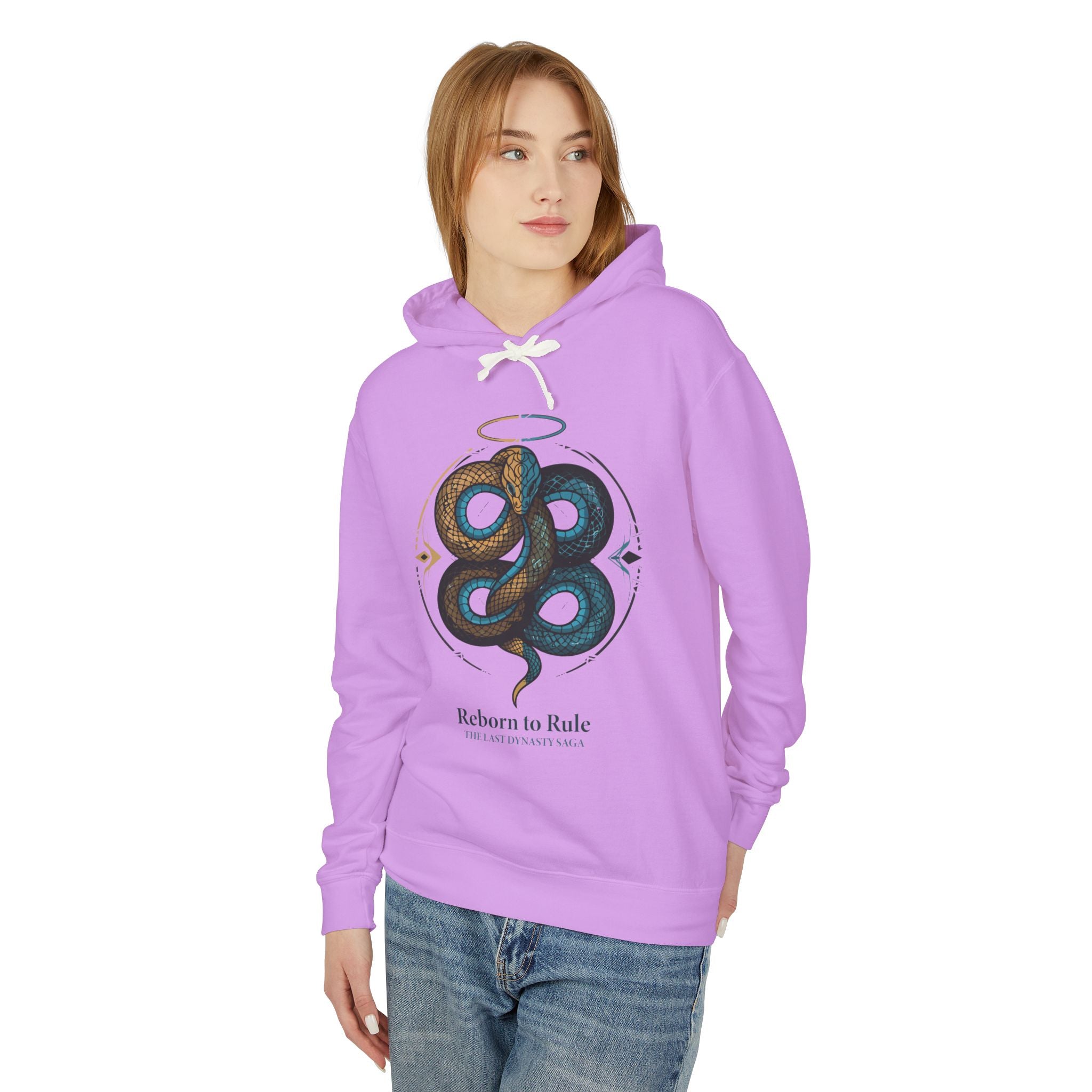 Reborn to Rule Snake &amp; Eye Graphic Hoodie — "You Were Never Ordinary"