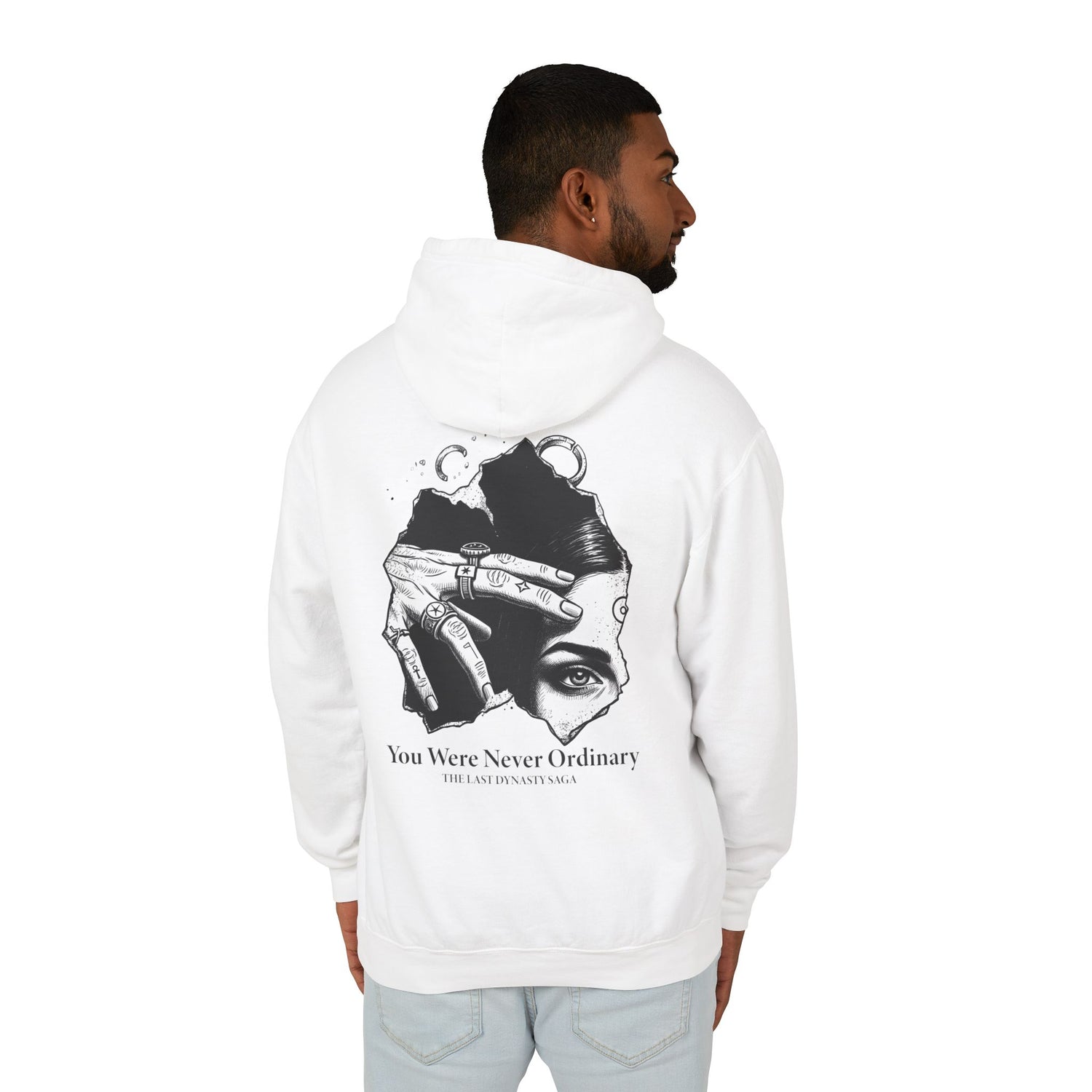 Reborn to Rule Snake &amp; Eye Graphic Hoodie — "You Were Never Ordinary"