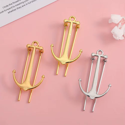 Metal Anchor Bookmark Page Holder Clip for Books, Journals &amp; Magazines