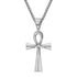 Ankh Jewelry Set Pendant & Cuff – 316L Stainless Steel