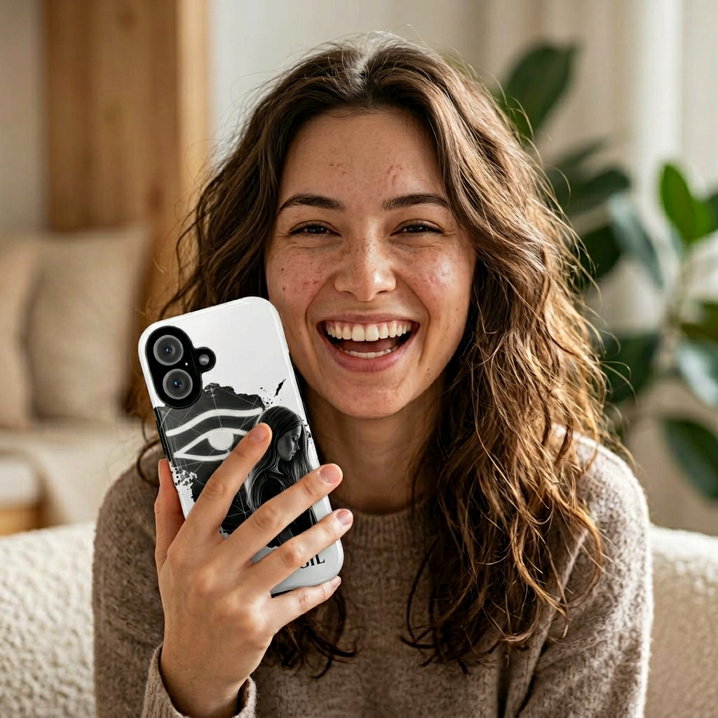 Phone Case — "Silent Sigil" Eye of Horus &amp; SAGA&