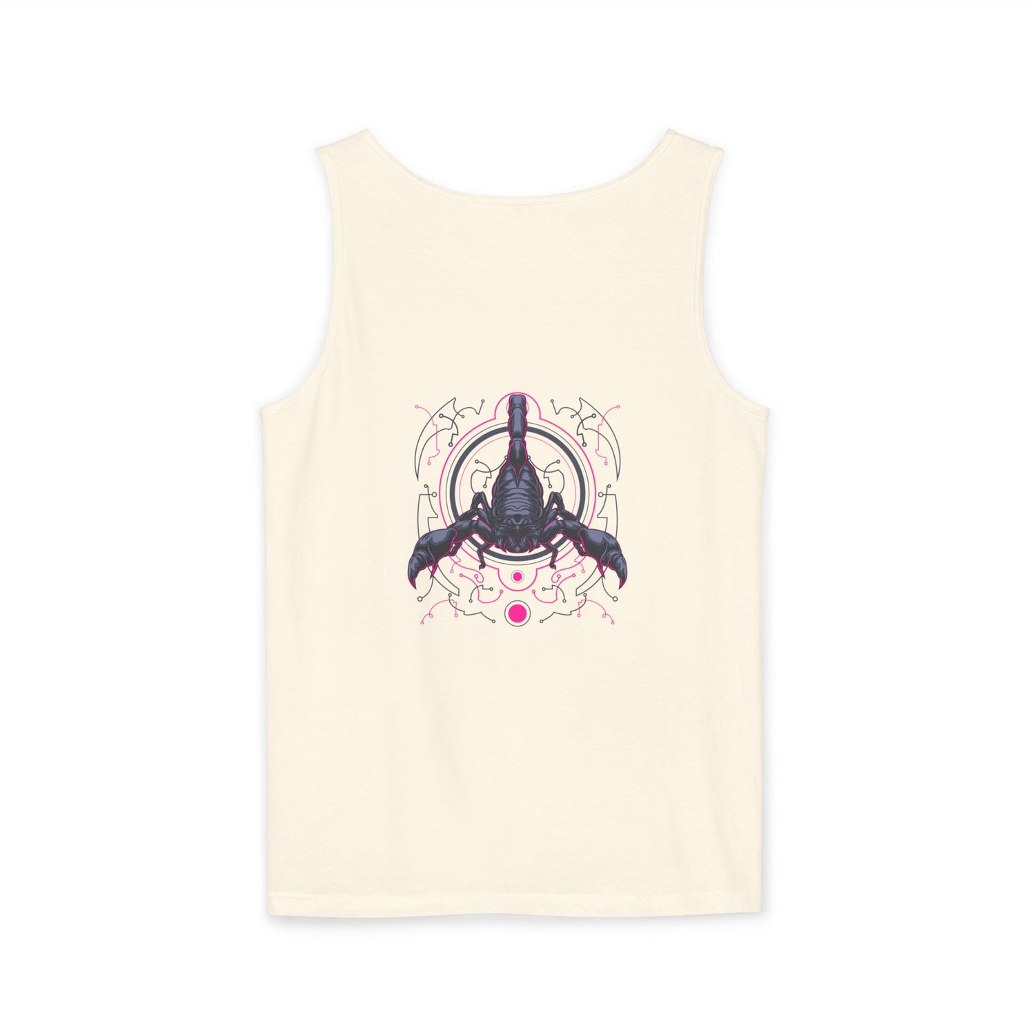 Scorpion Graphic Tank Top — Dark Cosmic Scorpion Art