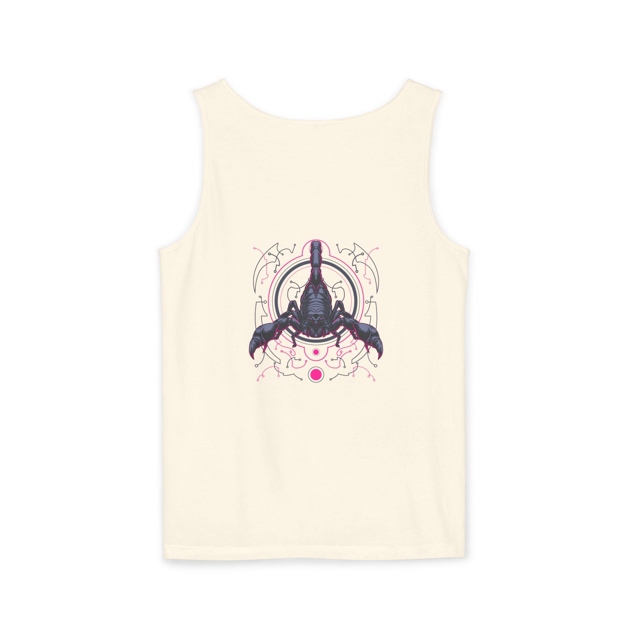Scorpion Graphic Tank Top — Dark Cosmic Scorpion Art