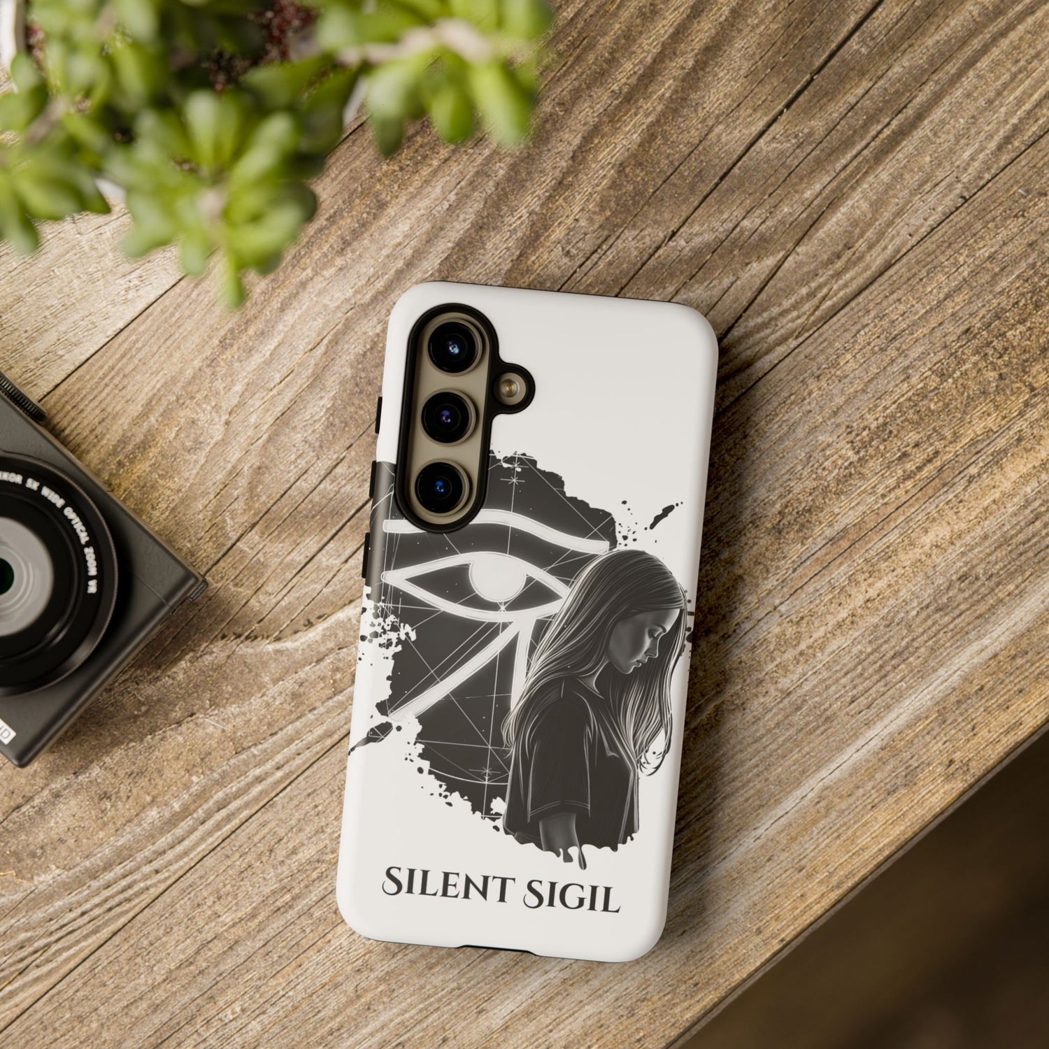 Phone Case — "Silent Sigil" Eye of Horus &amp; SAGA&
