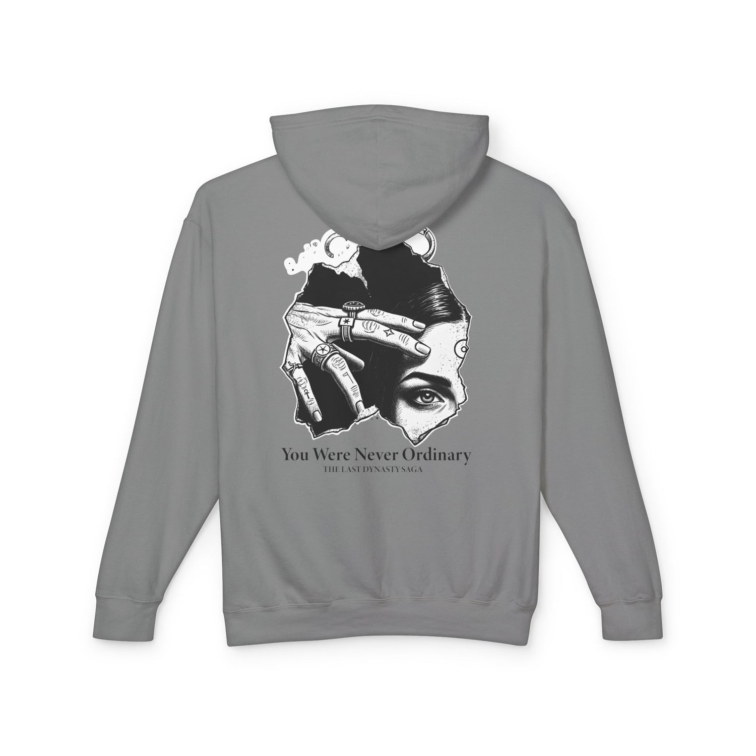 Reborn to Rule Snake &amp; Eye Graphic Hoodie — "You Were Never Ordinary"