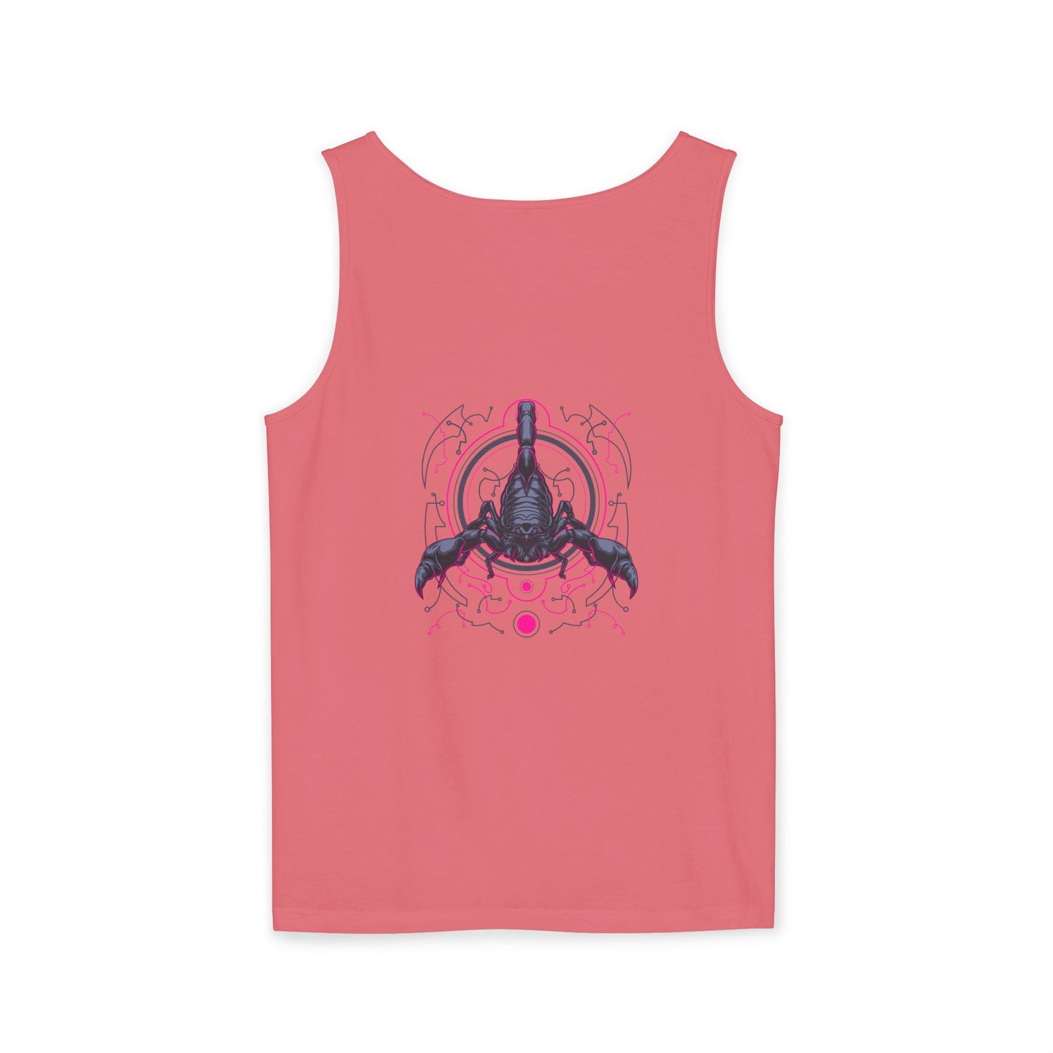 Scorpion Graphic Tank Top — Dark Cosmic Scorpion Art