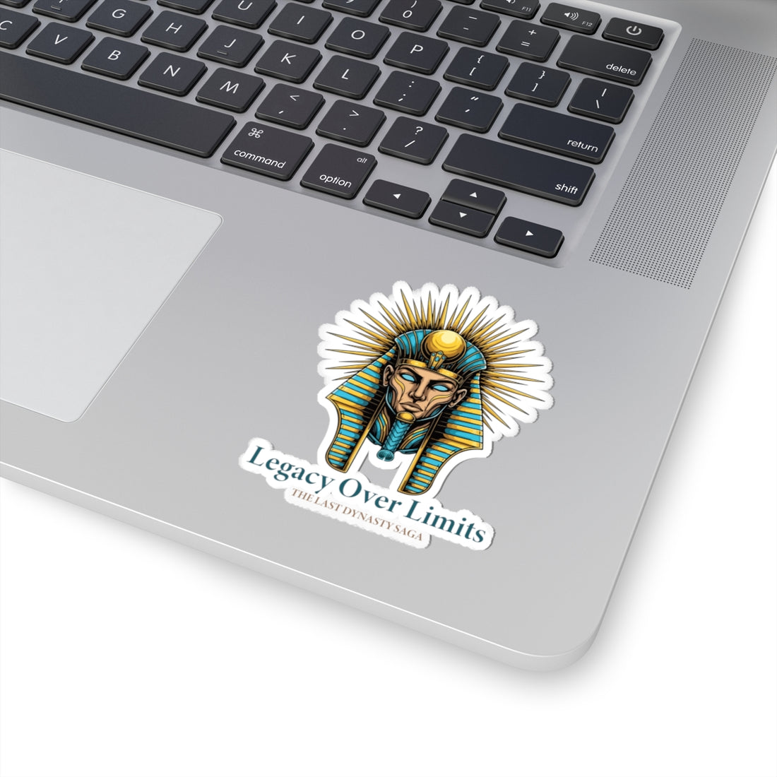 Copy of The Last Dynasty Saga Sticker — Minimalist Retro Game Logo Kiss-Cut Sticker