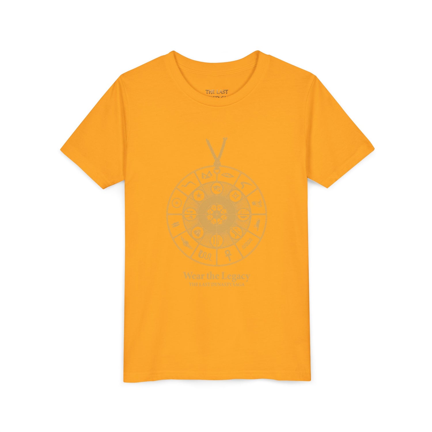 Youth Graphic Tee — THE SAGA Compass &amp; Abstract Hero&