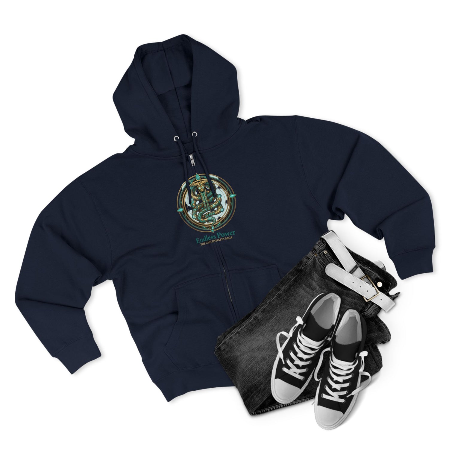 Zip Hoodie — &