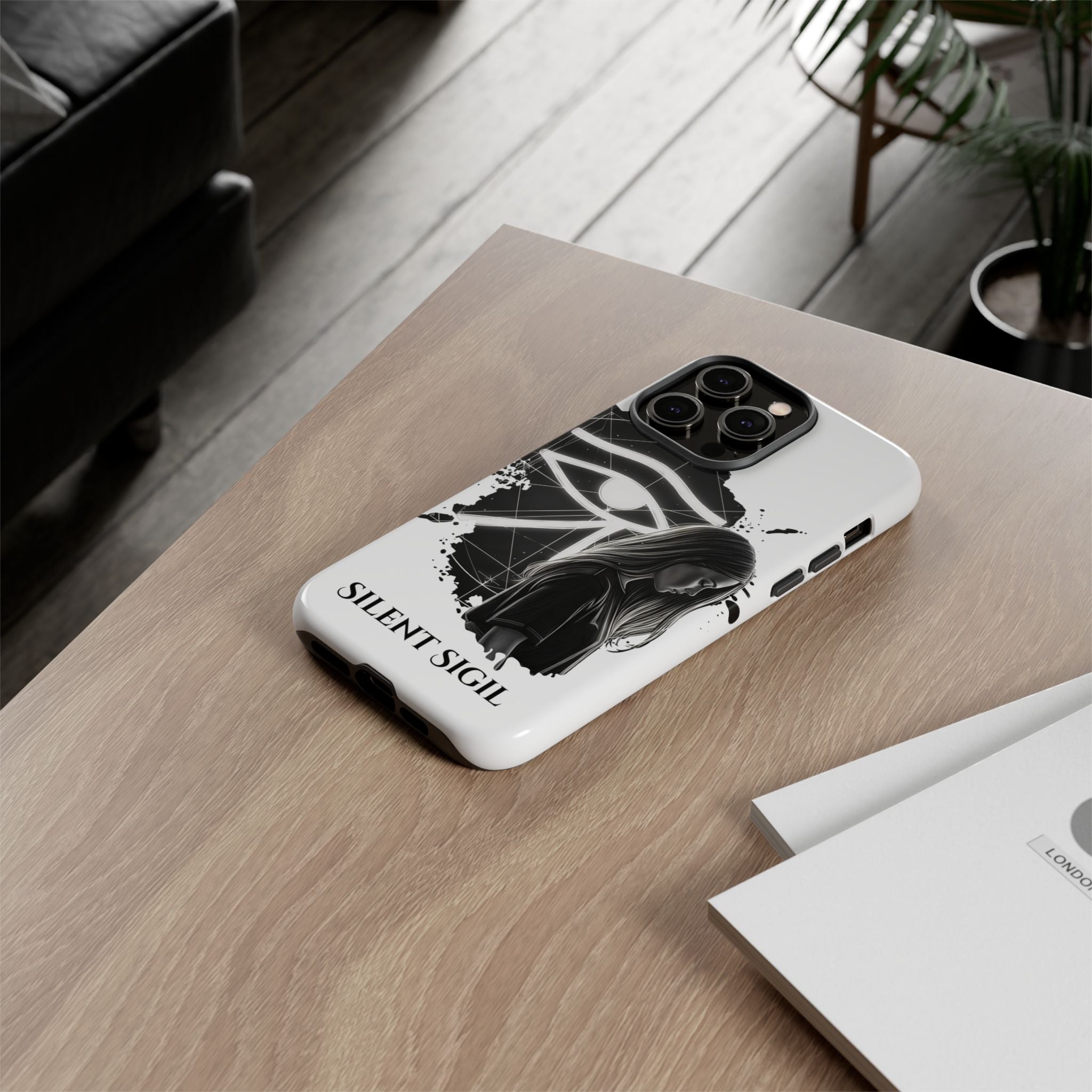 Phone Case — "Silent Sigil" Eye of Horus &amp; SAGA&
