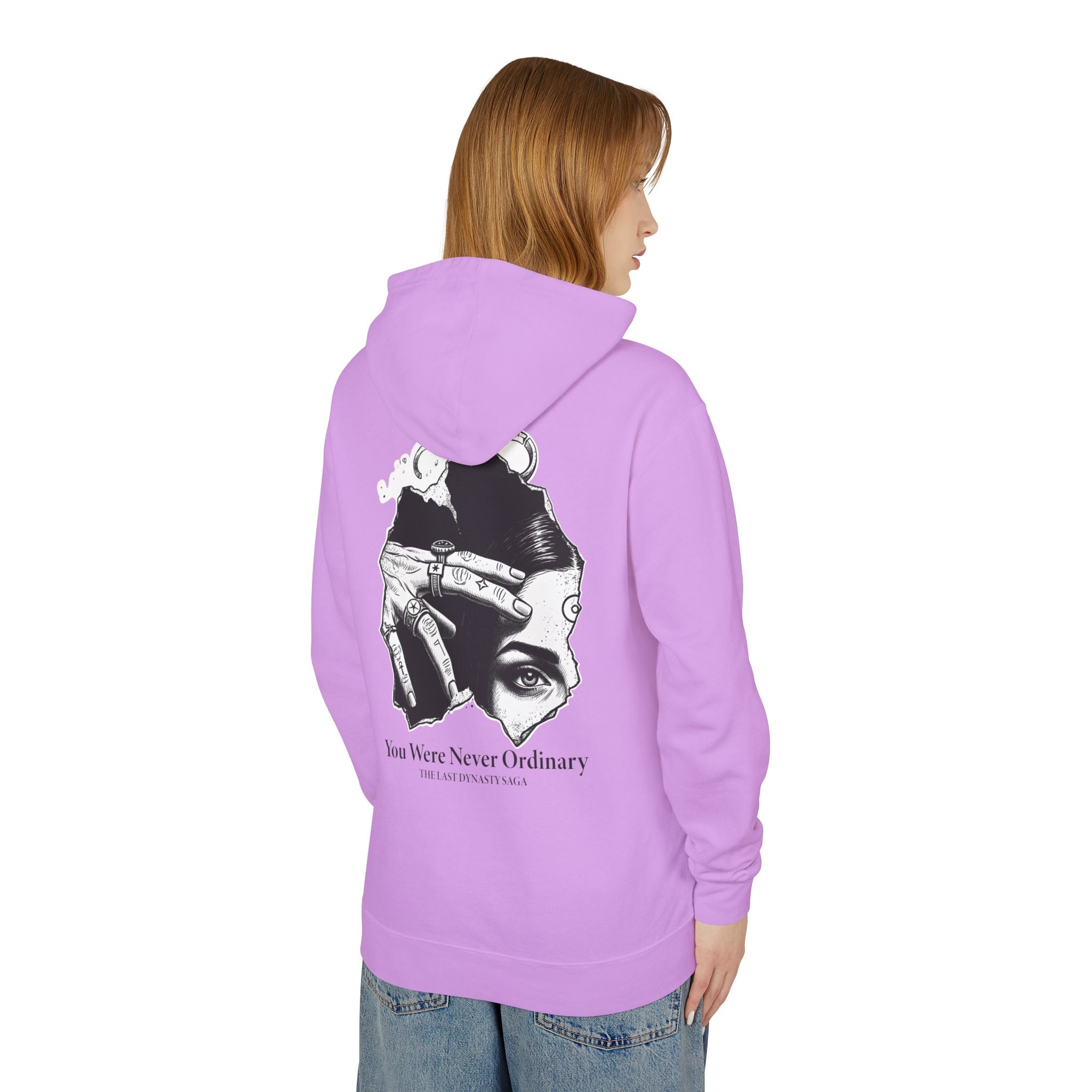 Reborn to Rule Snake &amp; Eye Graphic Hoodie — "You Were Never Ordinary"