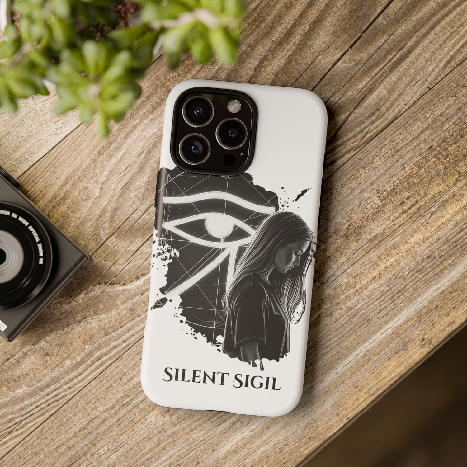 Phone Case — "Silent Sigil" Eye of Horus &amp; SAGA&