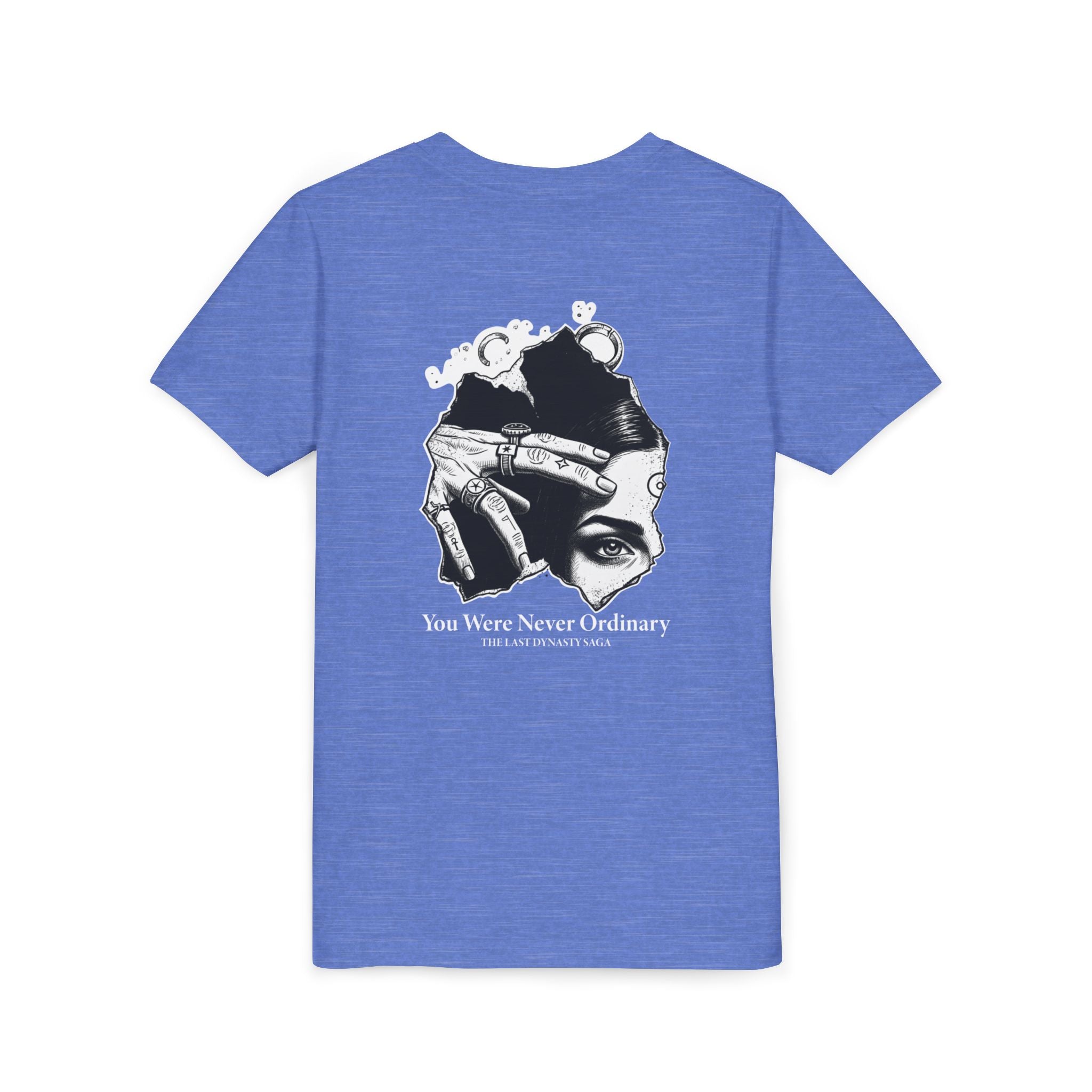 Youth Graphic Tee — THE SAGA Compass &amp; Abstract Hero&