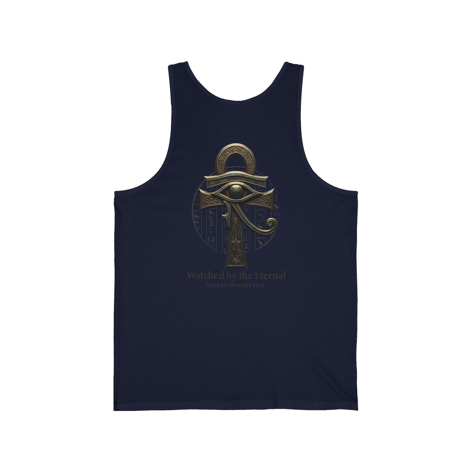 Egyptian Scarab &amp; Eye Tank Top — "This Is Your Awakening" Spiritual Graphic Tank
