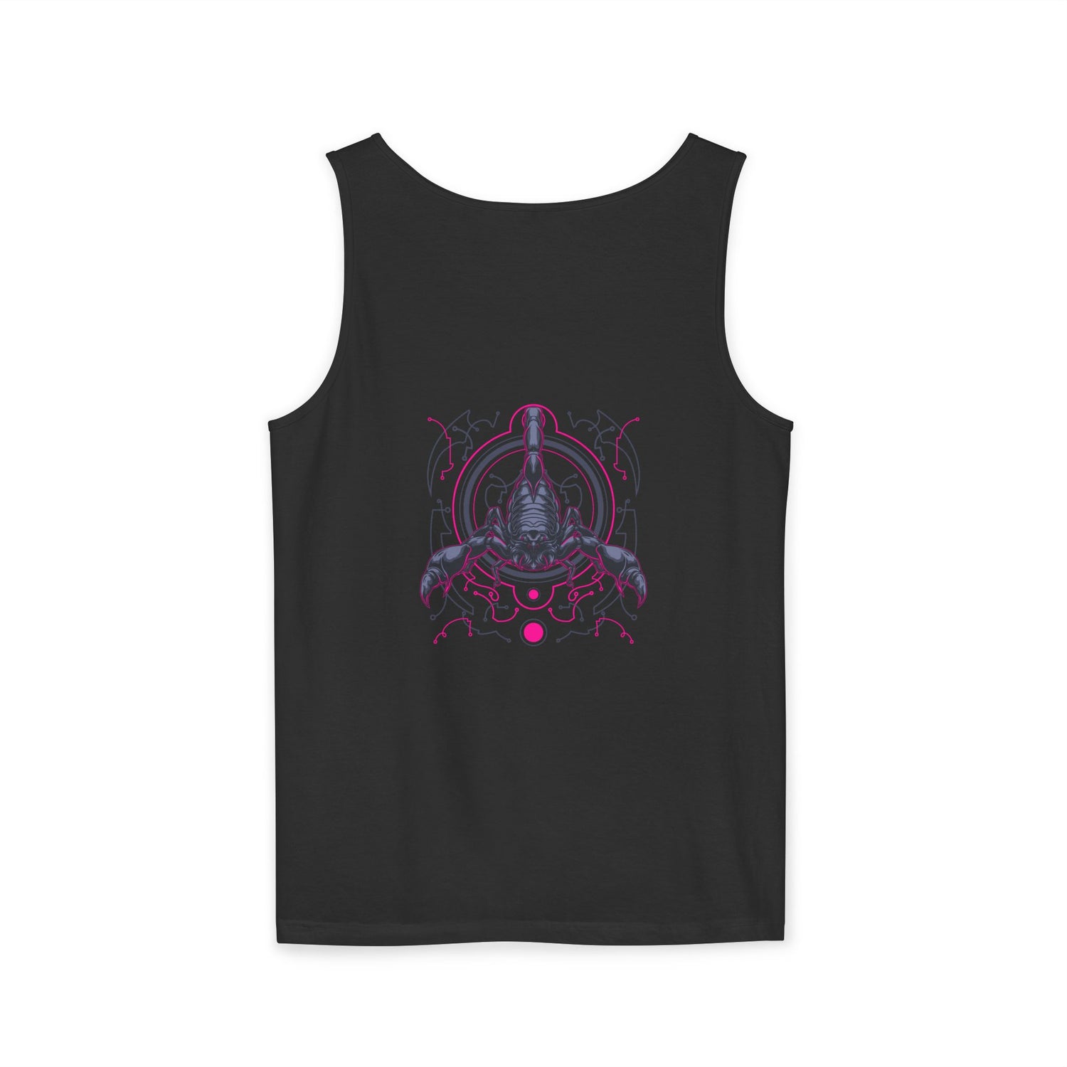 Scorpion Graphic Tank Top — Dark Cosmic Scorpion Art
