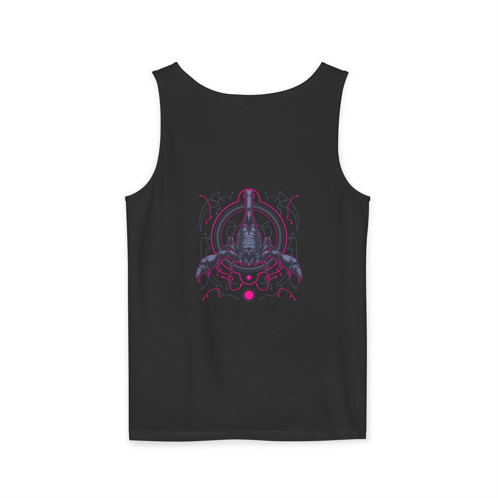 Scorpion Graphic Tank Top — Dark Cosmic Scorpion Art