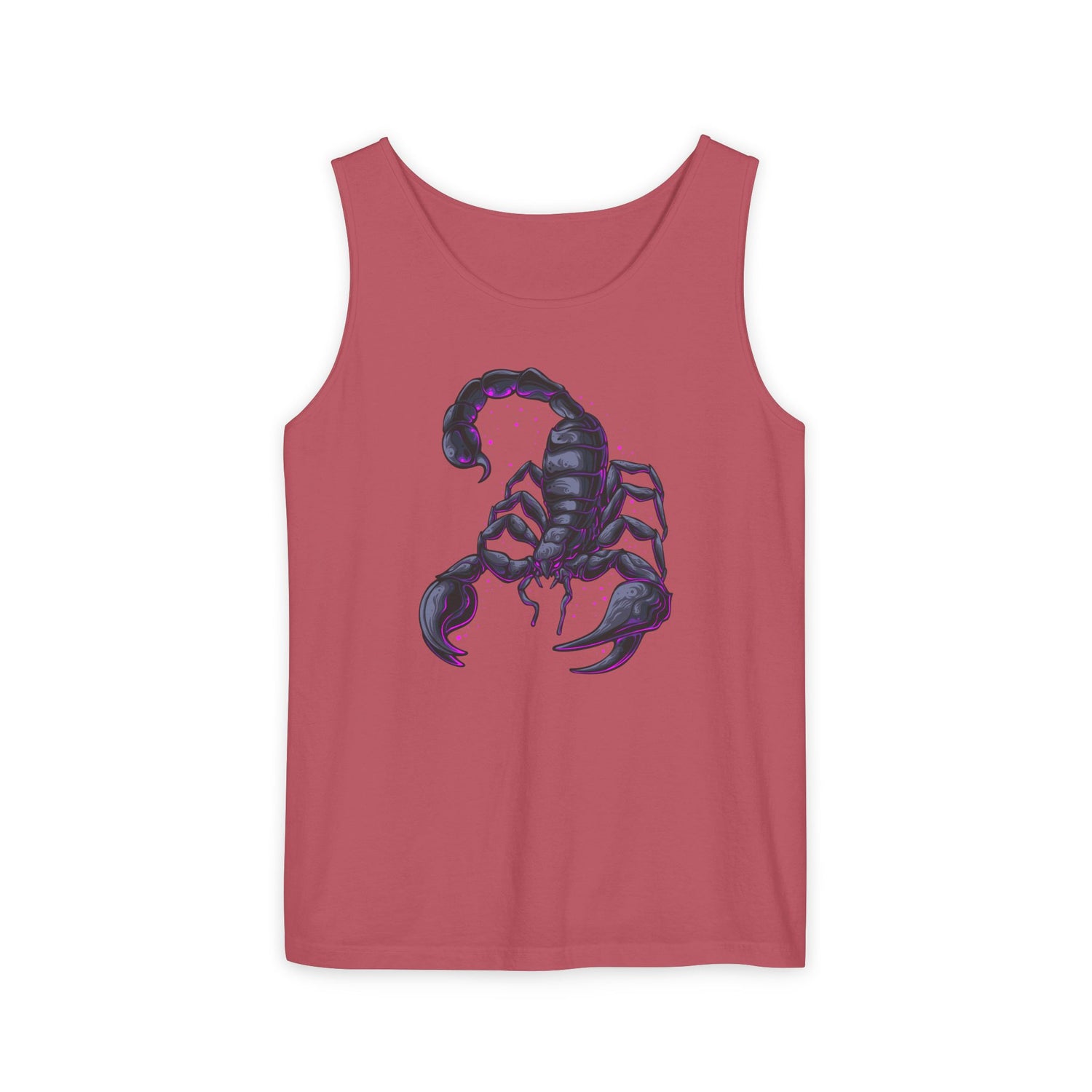 Scorpion Graphic Tank Top — Dark Cosmic Scorpion Art