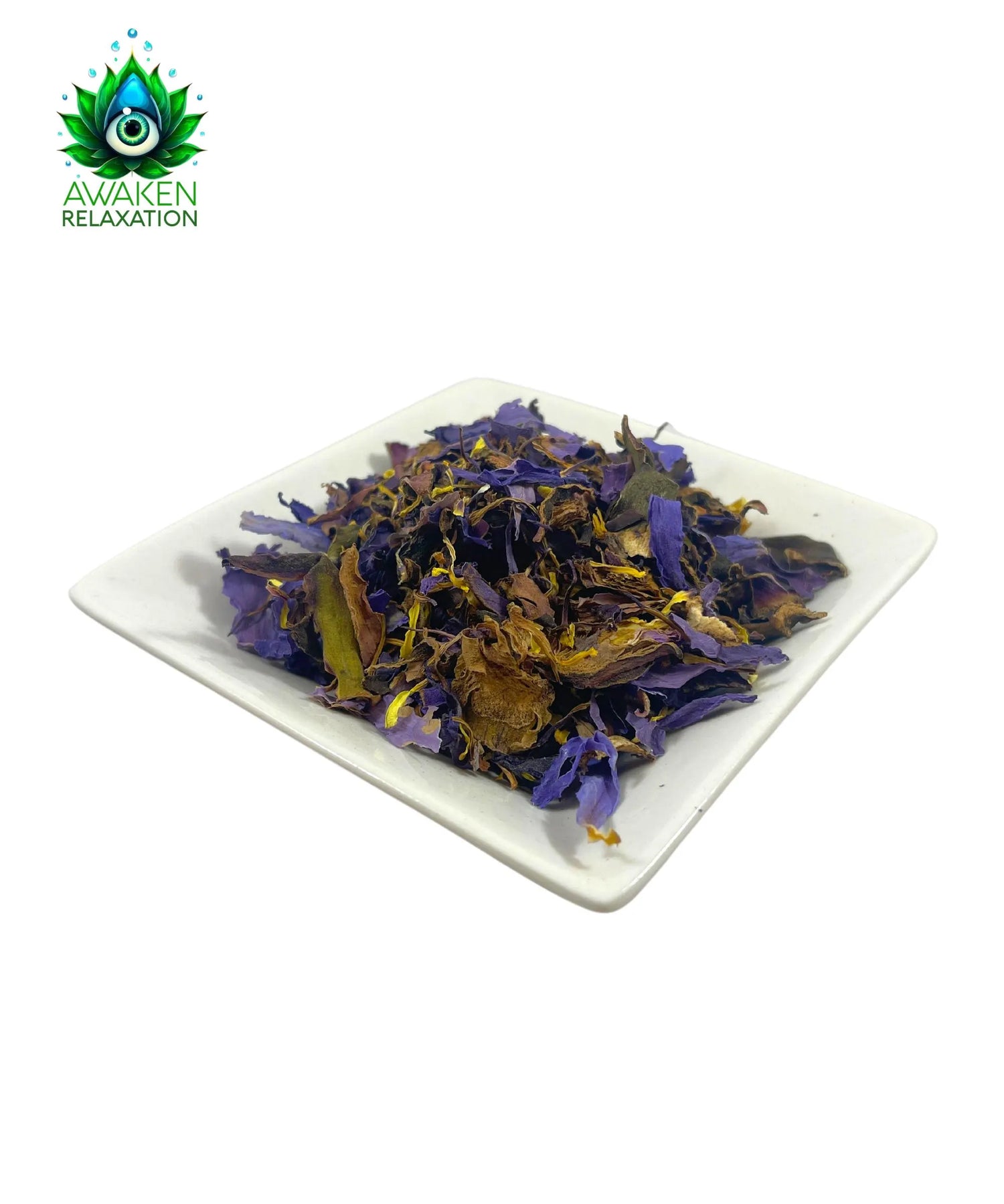 Egyptian Blue Lotus (Nymphaea caerulea) Cut &amp; Sifted – Botanical Flower