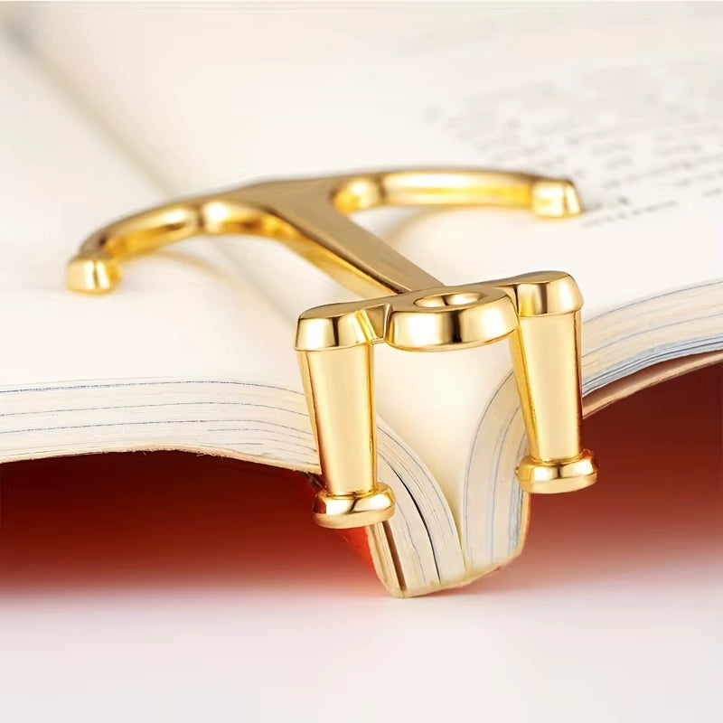 Metal Anchor Bookmark Page Holder Clip for Books, Journals &amp; Magazines