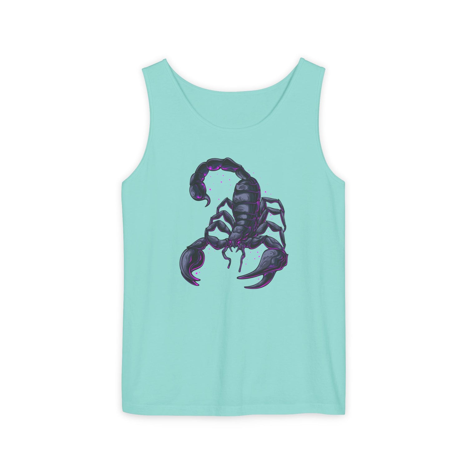 Scorpion Graphic Tank Top — Dark Cosmic Scorpion Art