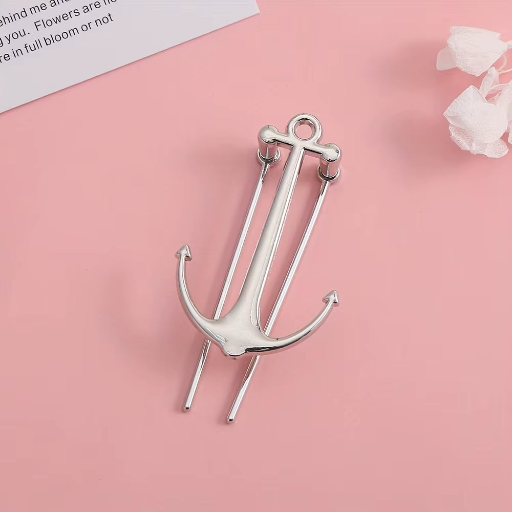 Metal Anchor Bookmark Page Holder Clip for Books, Journals &amp; Magazines