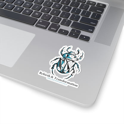 Last Dynasty Saga Sticker — Minimalist Retro Game Logo Kiss-Cut Sticker