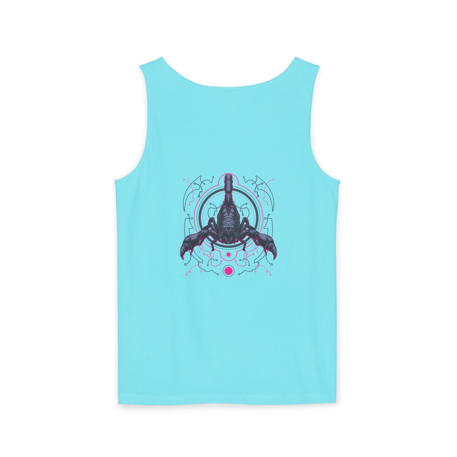 Scorpion Graphic Tank Top — Dark Cosmic Scorpion Art