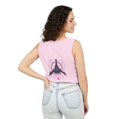 Scorpion Graphic Tank Top — Dark Cosmic Scorpion Art