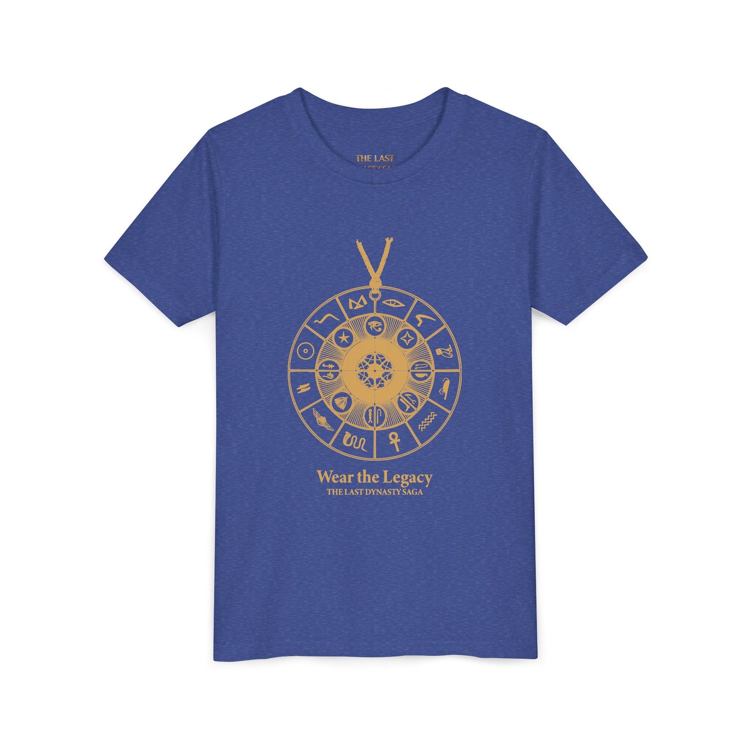 Youth Graphic Tee — THE SAGA Compass &amp; Abstract Hero&