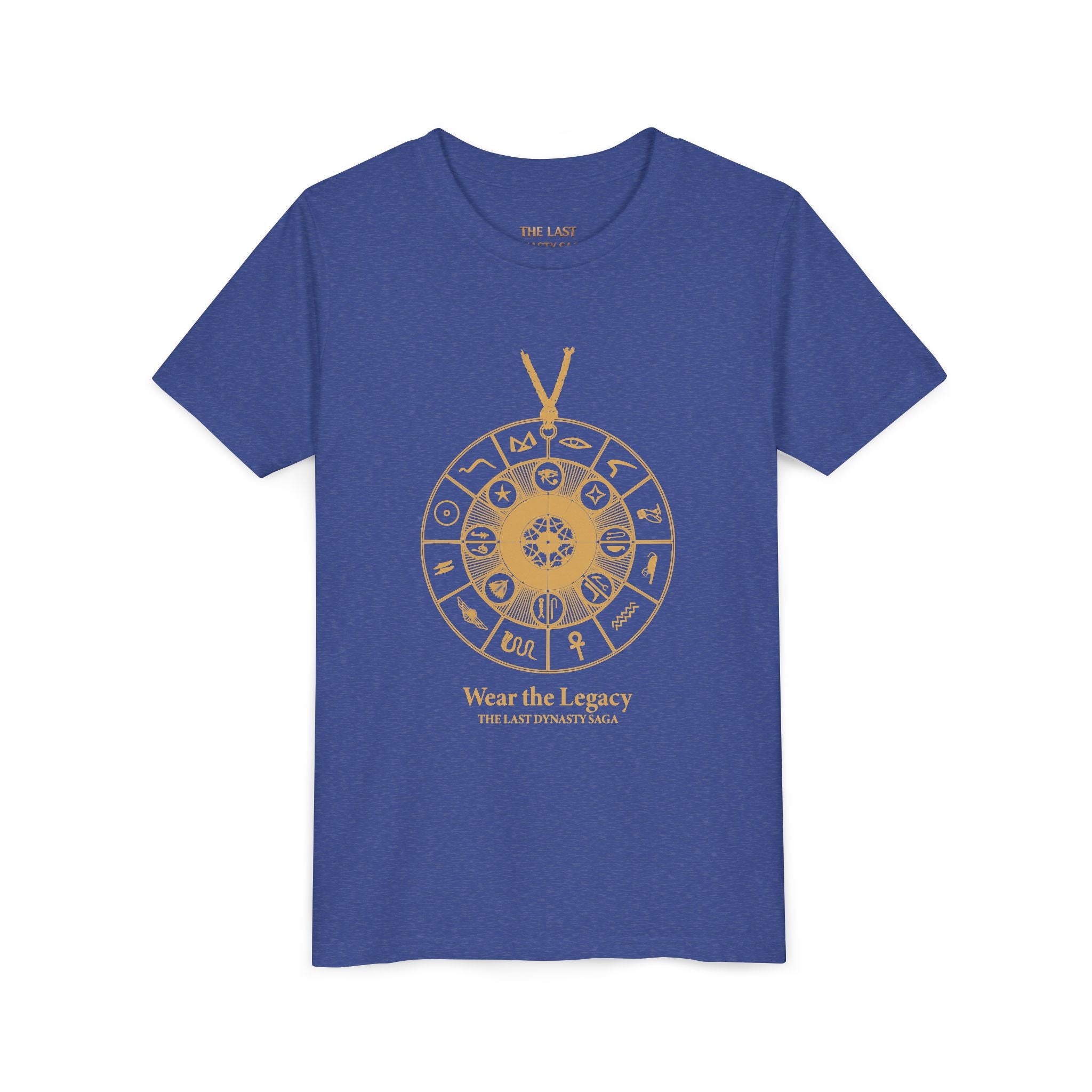 Youth Graphic Tee — THE SAGA Compass &amp; Abstract Hero&