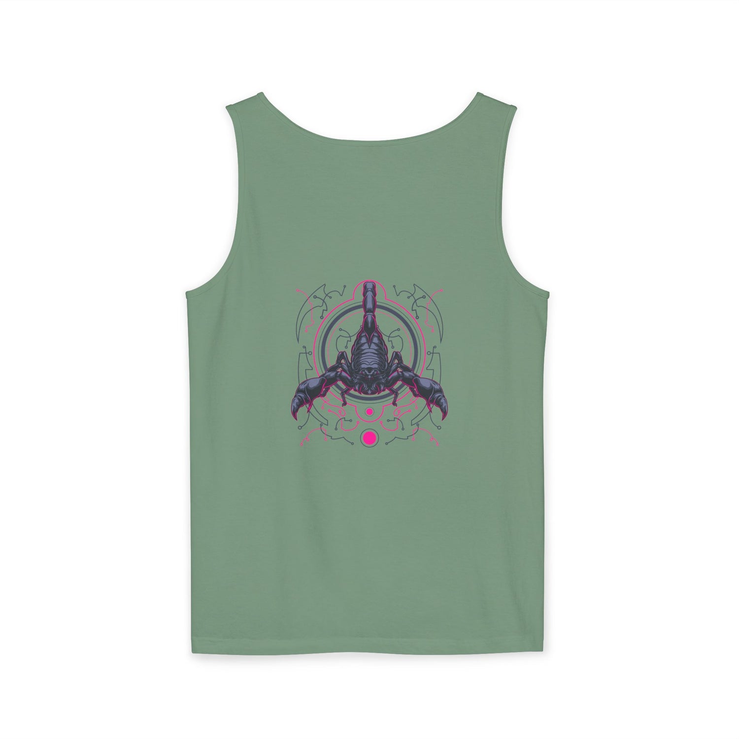 Scorpion Graphic Tank Top — Dark Cosmic Scorpion Art