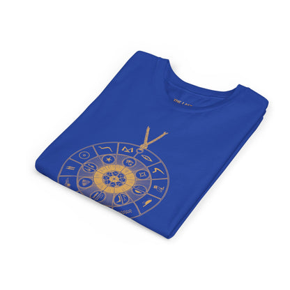 Youth Graphic Tee — THE SAGA Compass &amp; Abstract Hero&