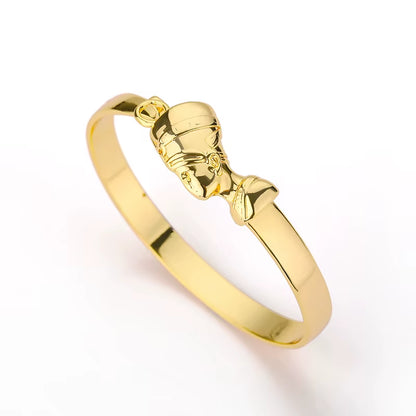 Nefertiti Cuff Bracelet Stainless Steel – Pharaoh’s Muse