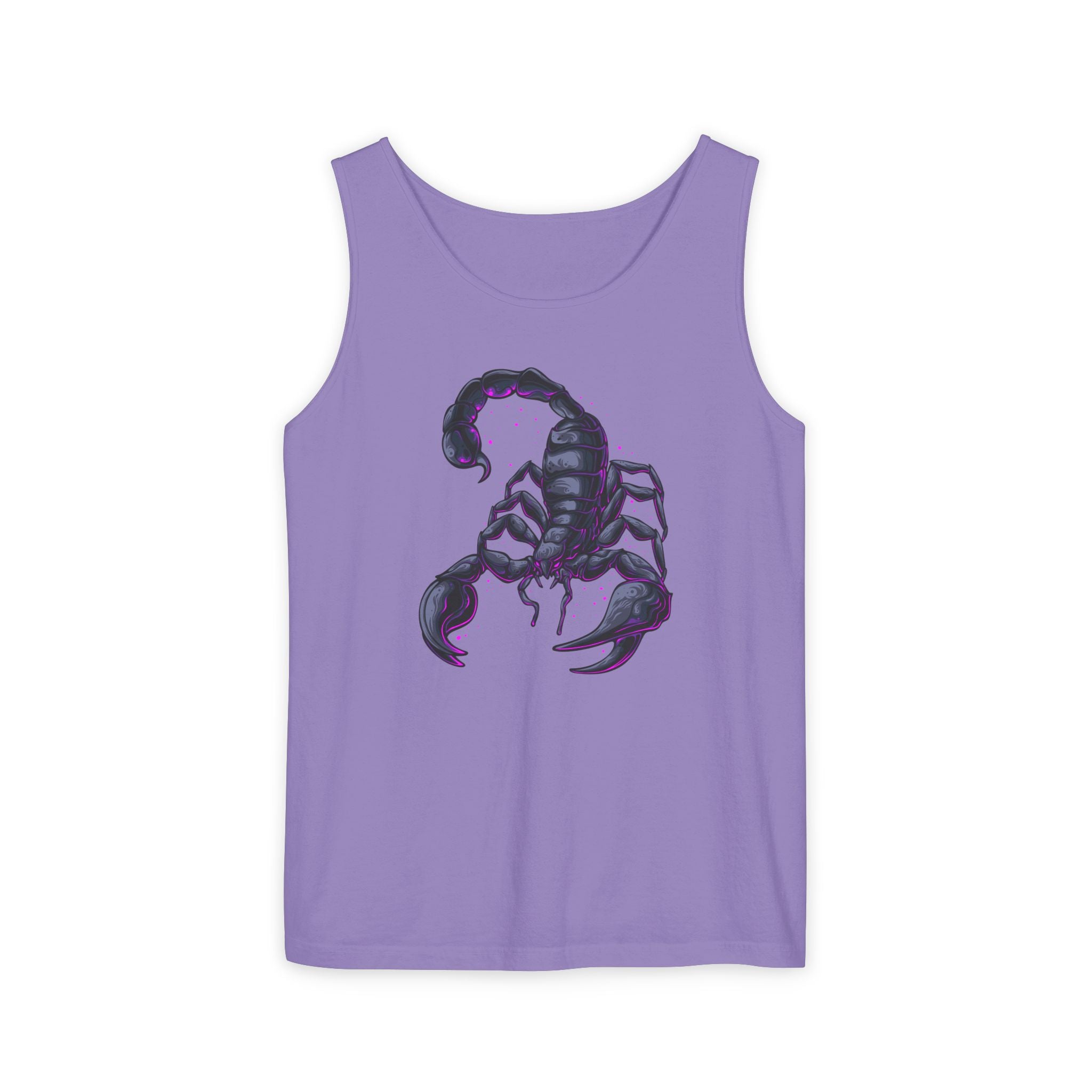 Scorpion Graphic Tank Top — Dark Cosmic Scorpion Art