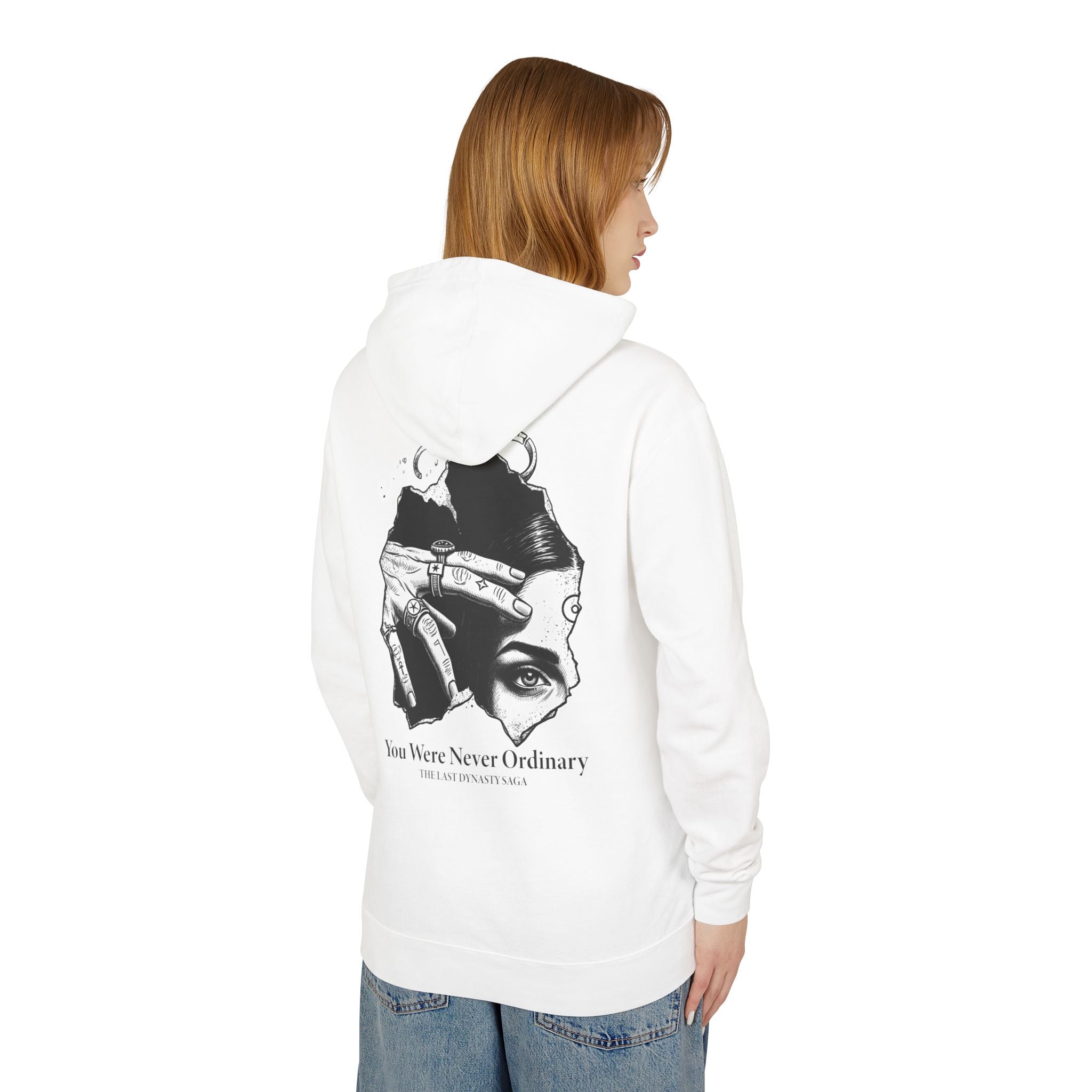 Reborn to Rule Snake &amp; Eye Graphic Hoodie — "You Were Never Ordinary"