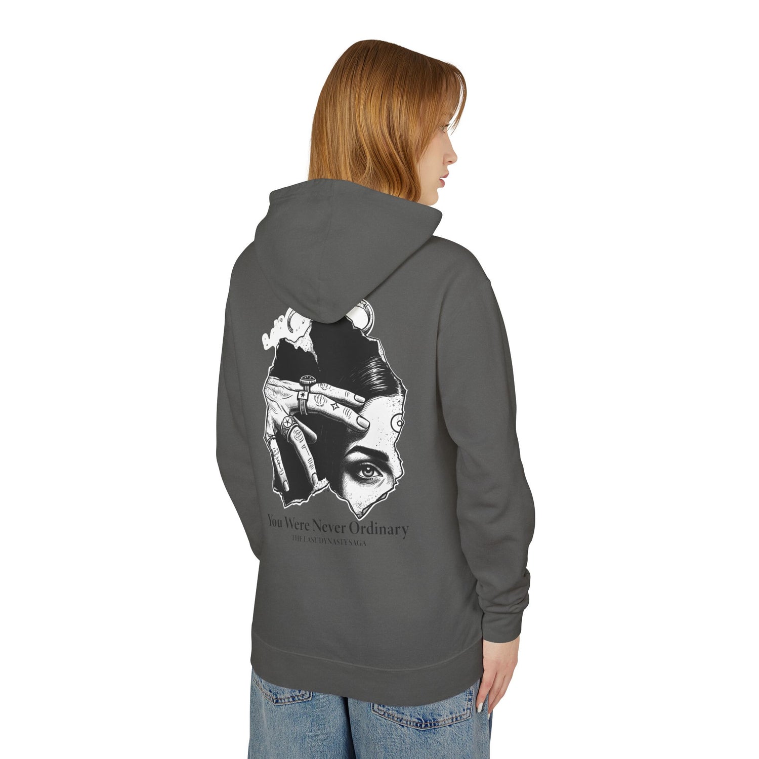 Reborn to Rule Snake &amp; Eye Graphic Hoodie — "You Were Never Ordinary"