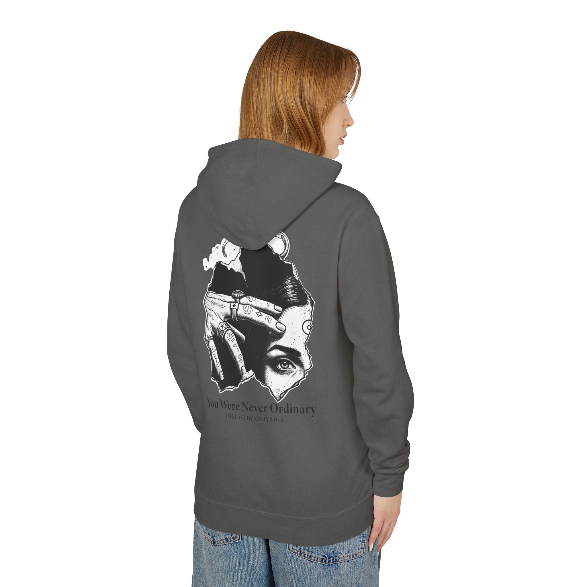 Reborn to Rule Snake &amp; Eye Graphic Hoodie — "You Were Never Ordinary"