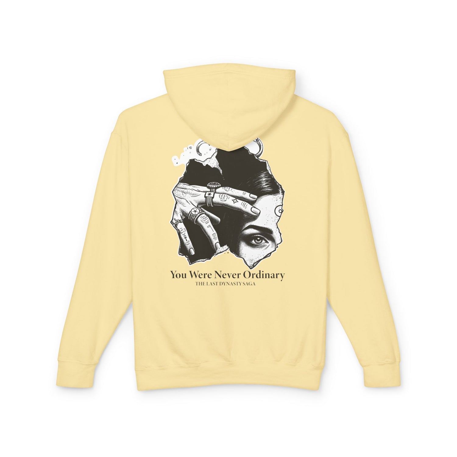 Reborn to Rule Snake &amp; Eye Graphic Hoodie — "You Were Never Ordinary"