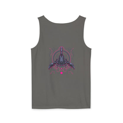Scorpion Graphic Tank Top — Dark Cosmic Scorpion Art