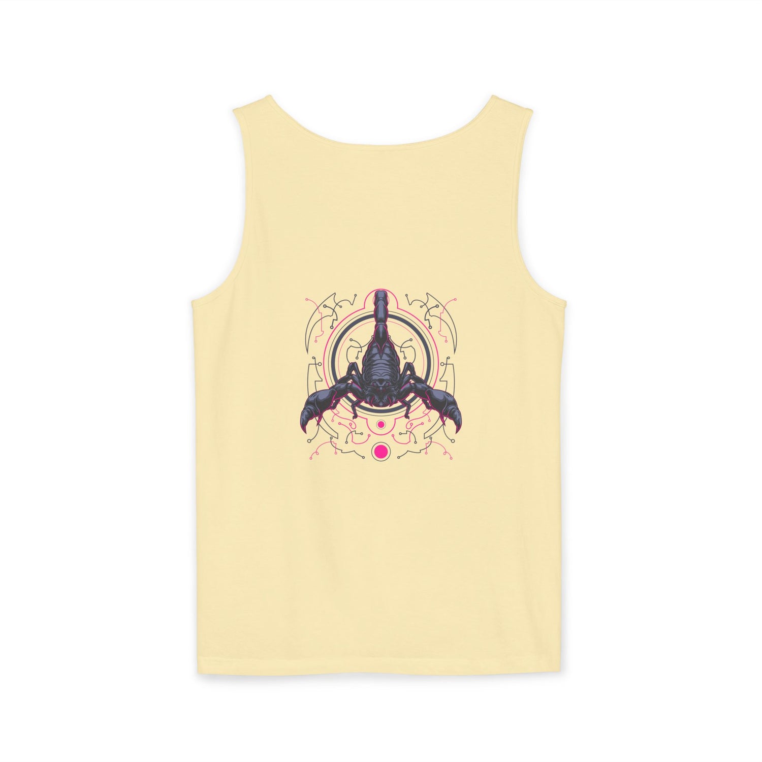 Scorpion Graphic Tank Top — Dark Cosmic Scorpion Art