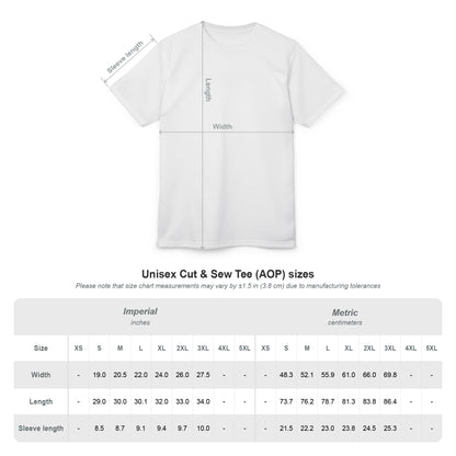 The Saga Compass Unisex Cut &amp; Sew Tee