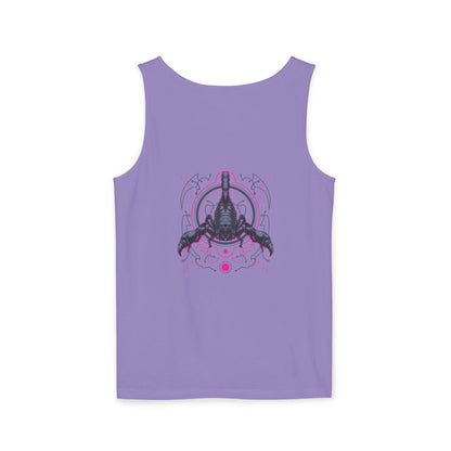 Scorpion Graphic Tank Top — Dark Cosmic Scorpion Art