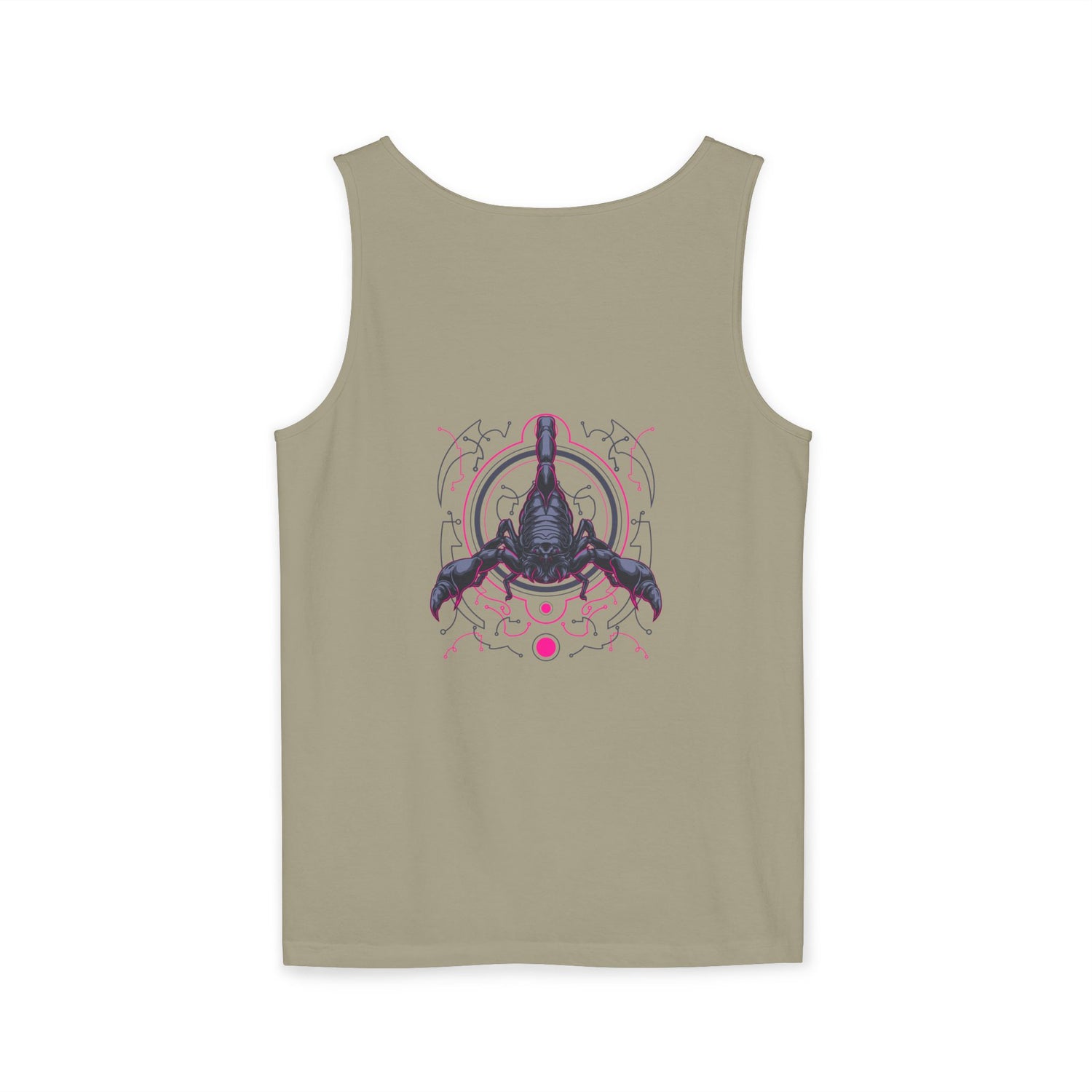 Scorpion Graphic Tank Top — Dark Cosmic Scorpion Art