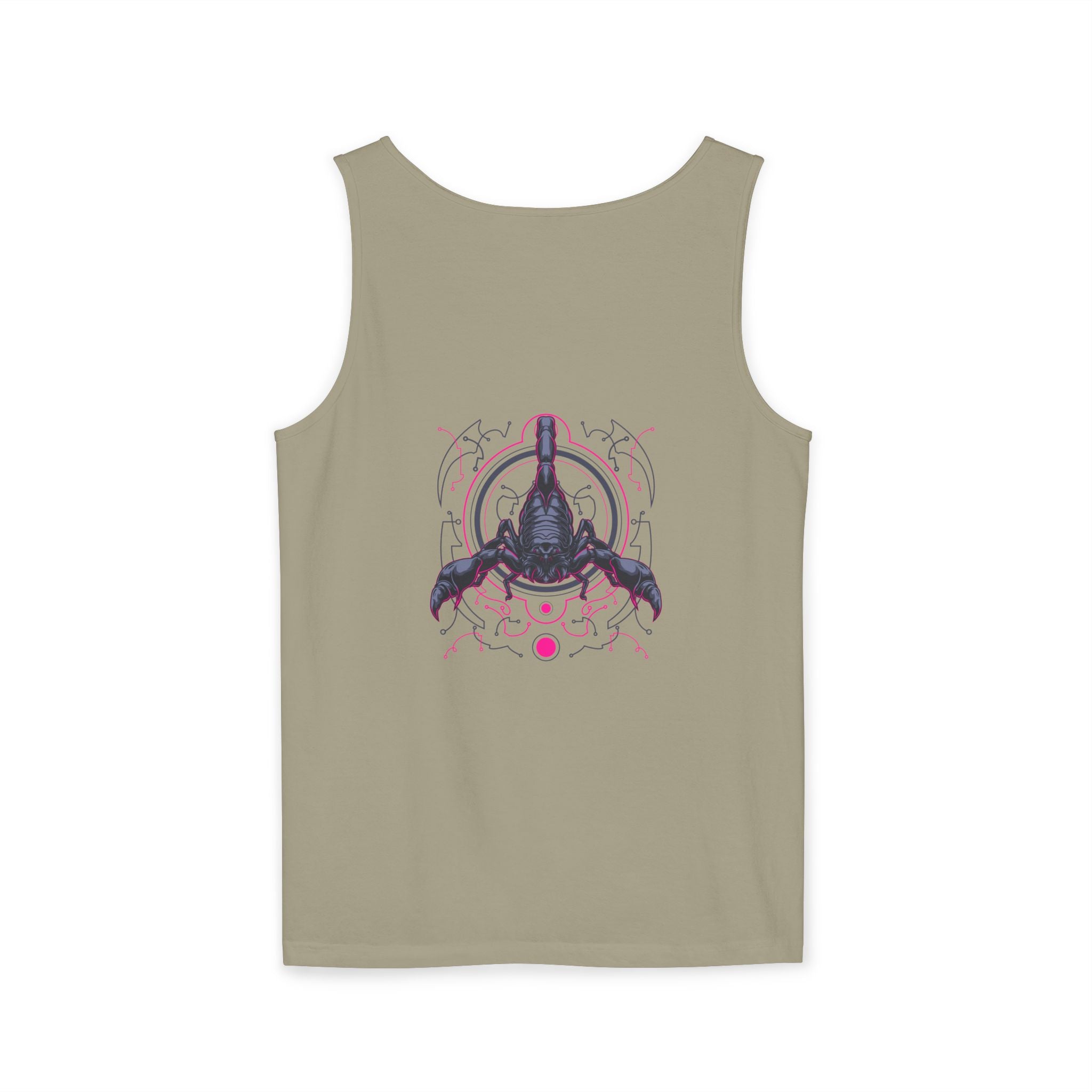 Scorpion Graphic Tank Top — Dark Cosmic Scorpion Art