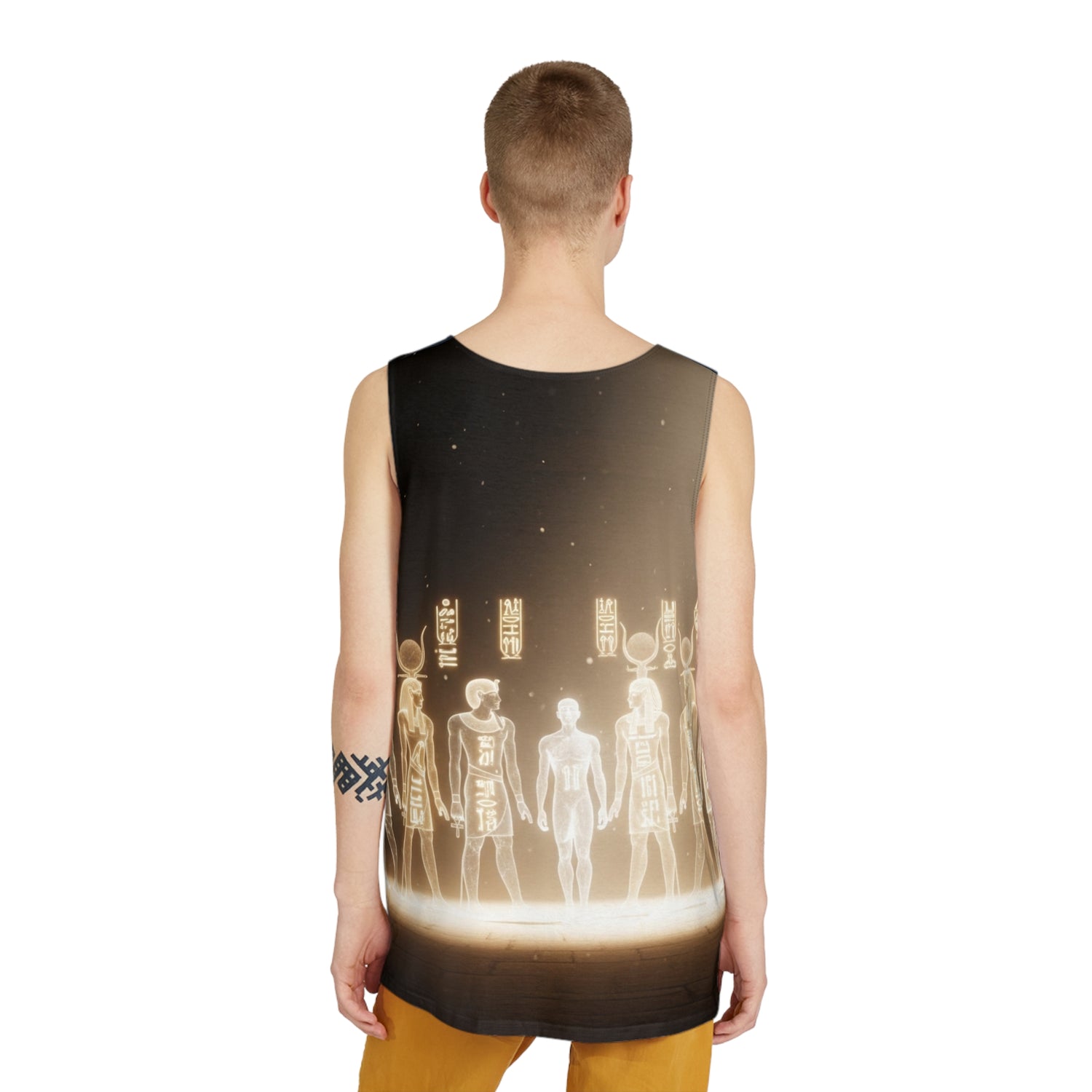 Egyptian Gods Glow All-Over Print Tank Top