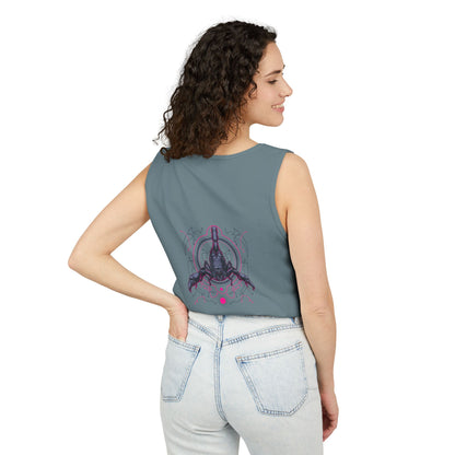 Scorpion Graphic Tank Top — Dark Cosmic Scorpion Art