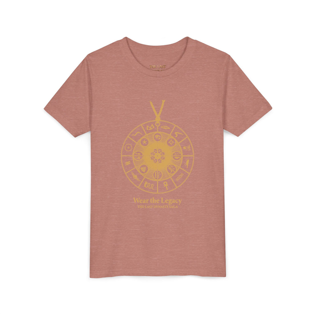 Youth Graphic Tee — THE SAGA Compass &amp; Abstract Hero&