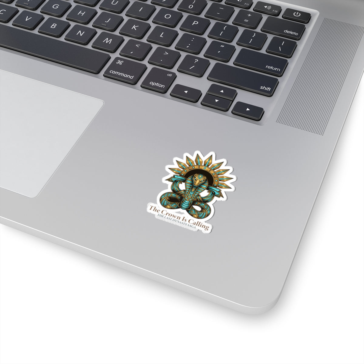 Last Dynasty Saga Sticker — Minimalist Retro Game Logo Kiss-Cut Sticker