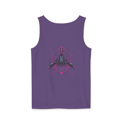 Scorpion Graphic Tank Top — Dark Cosmic Scorpion Art