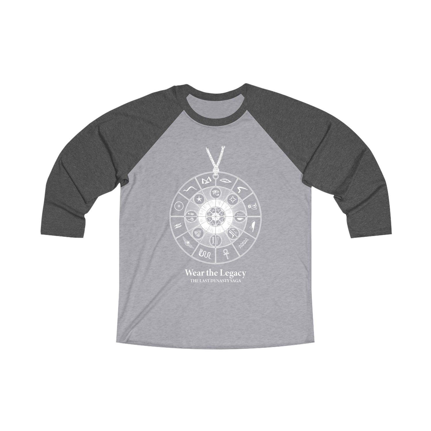 The Saga Compass — Egyptian Eye &amp; Zodiac Shield Design ("Wear the Legacy")